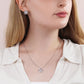 To My Soulmate - My Love is always with you - Love Knot Necklace W/free earrings