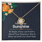 Love Knot Pendent Necklace