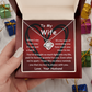 To My Wife - My Love is always with you - Love Knot Necklace